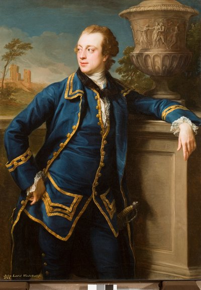 Portret van John Wodehouse door Pompeo Girolamo Batoni